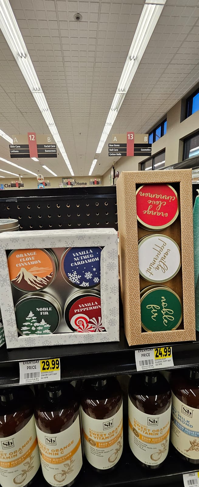 In-store display at Local Wine Shop