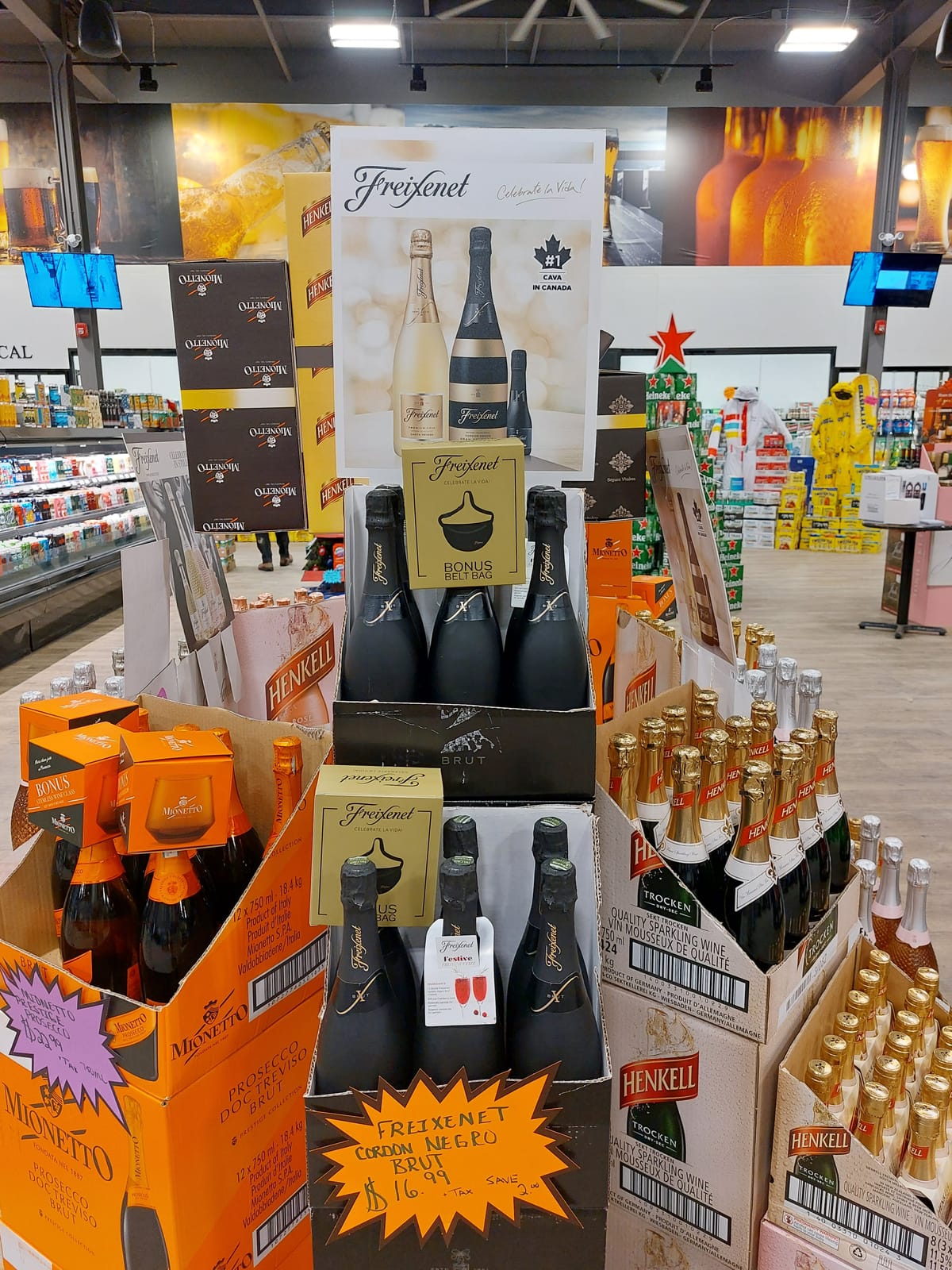 Freixenet at Total Wine