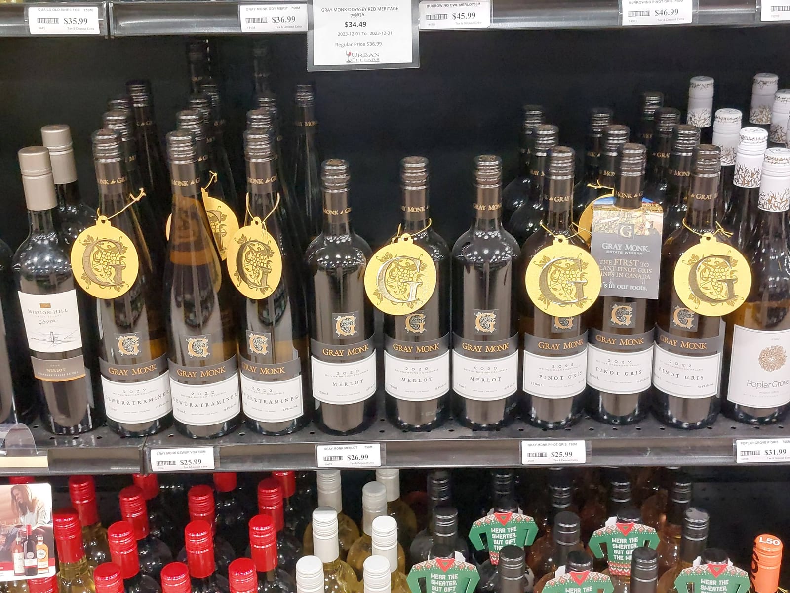 Gray Monk at LCBO