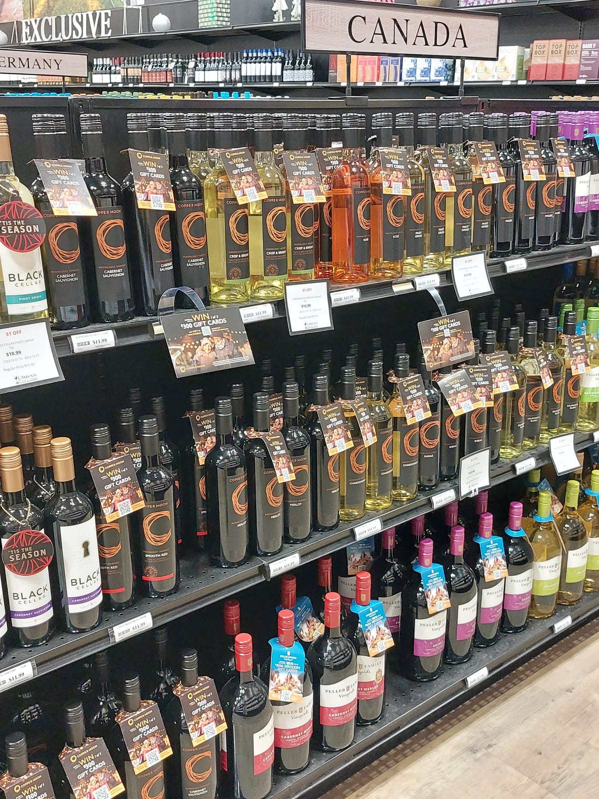 Copper Moon at Local Wine Shop