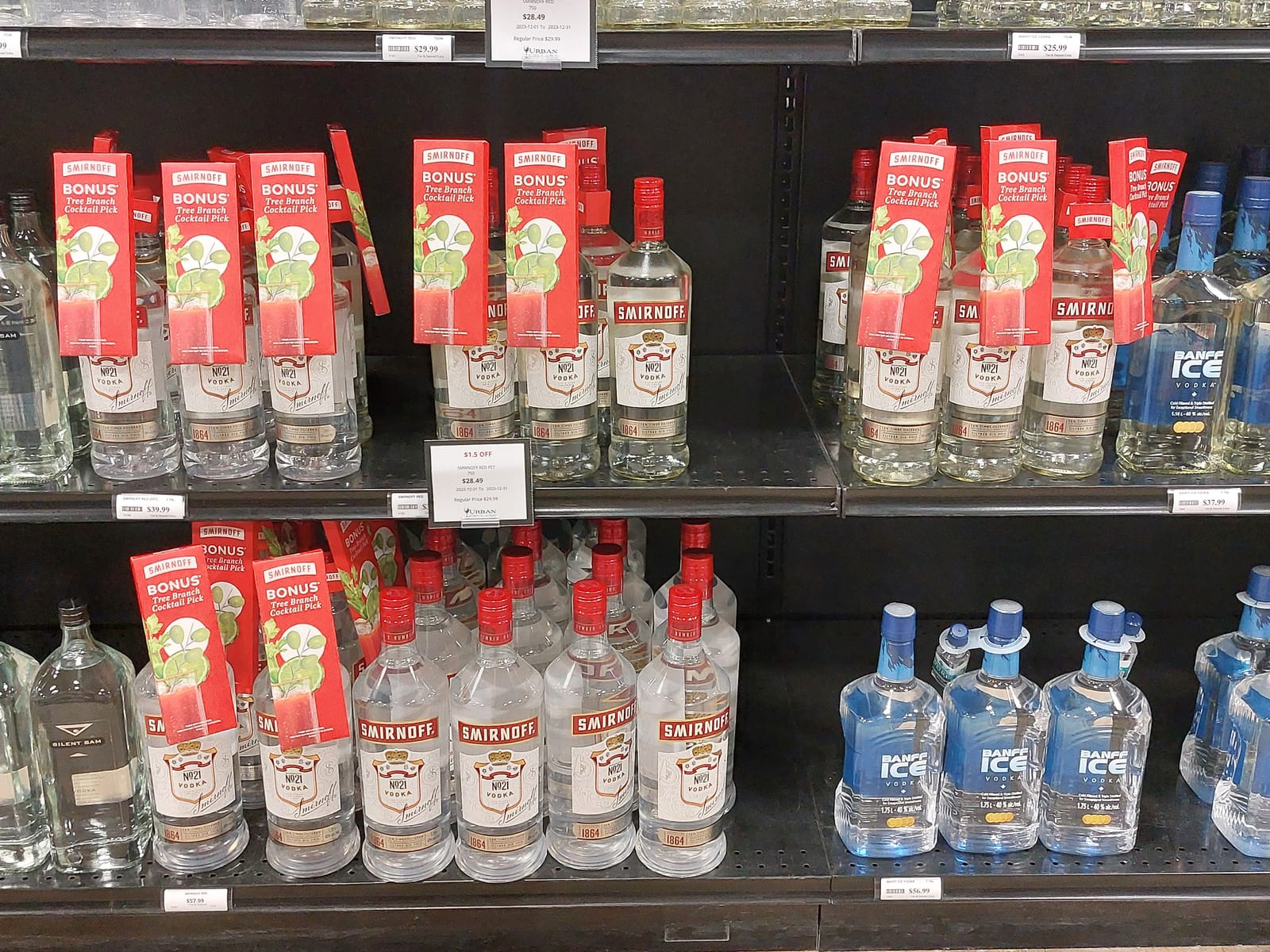 Smirnoff at Safeway
