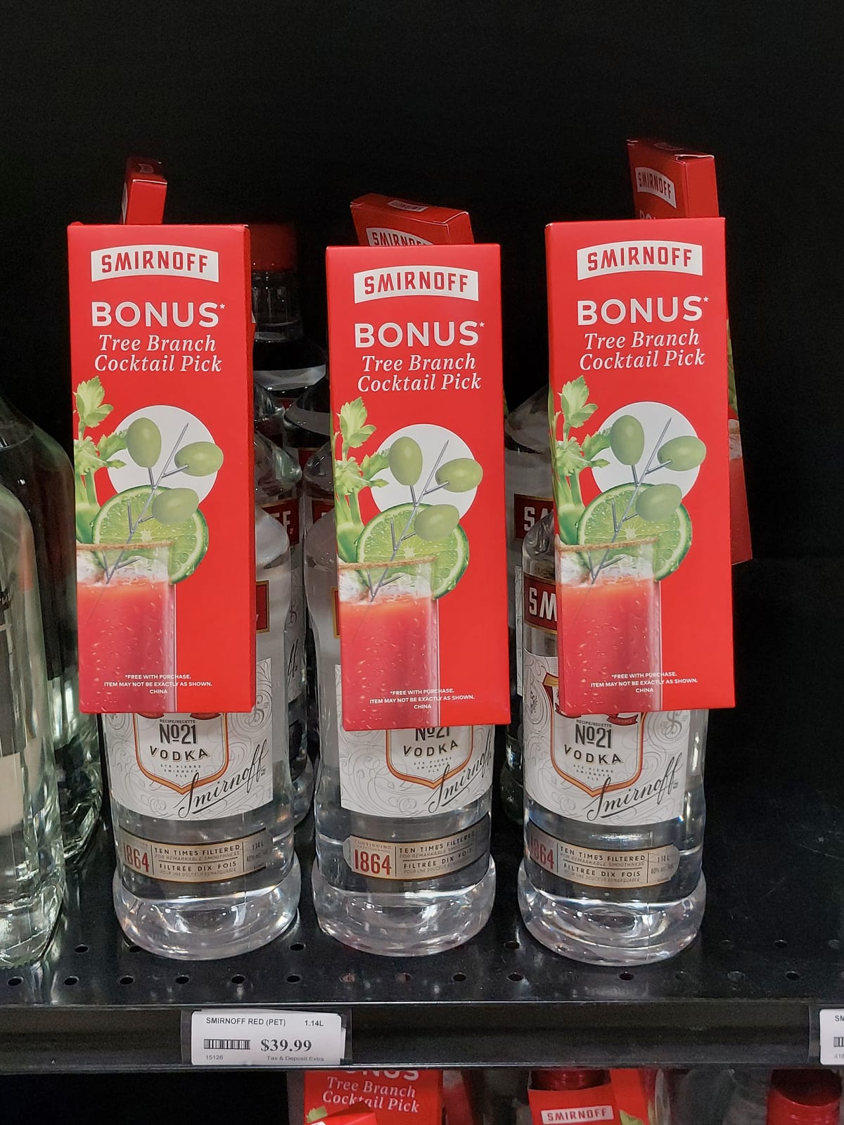 Smirnoff at Whole Foods