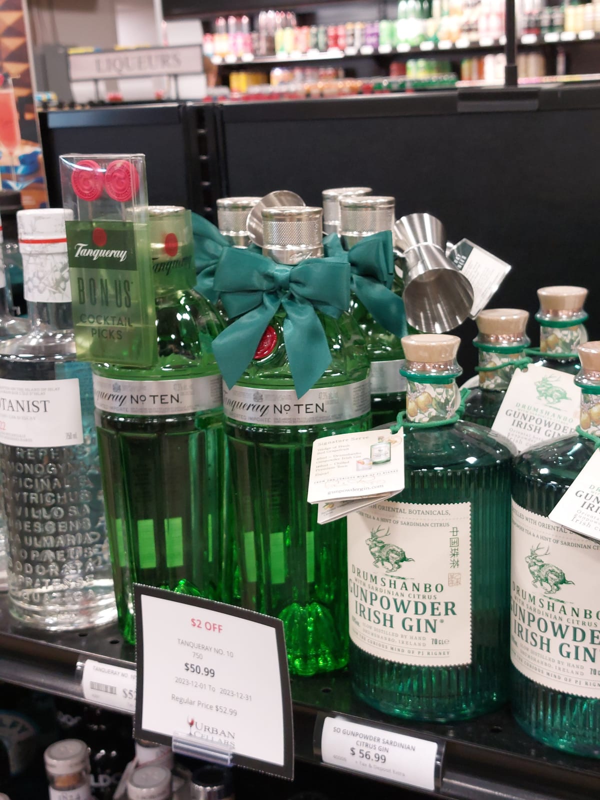 Tanqueray at Costco