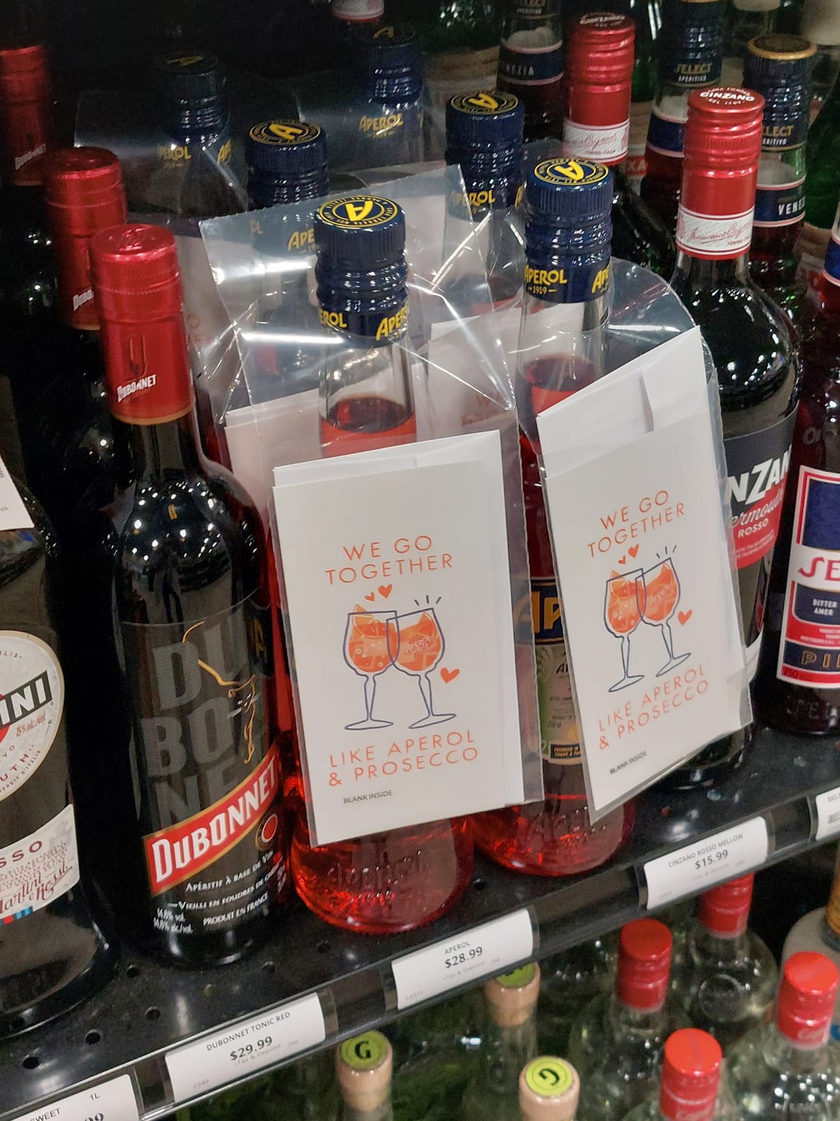 Aperol at Spec's