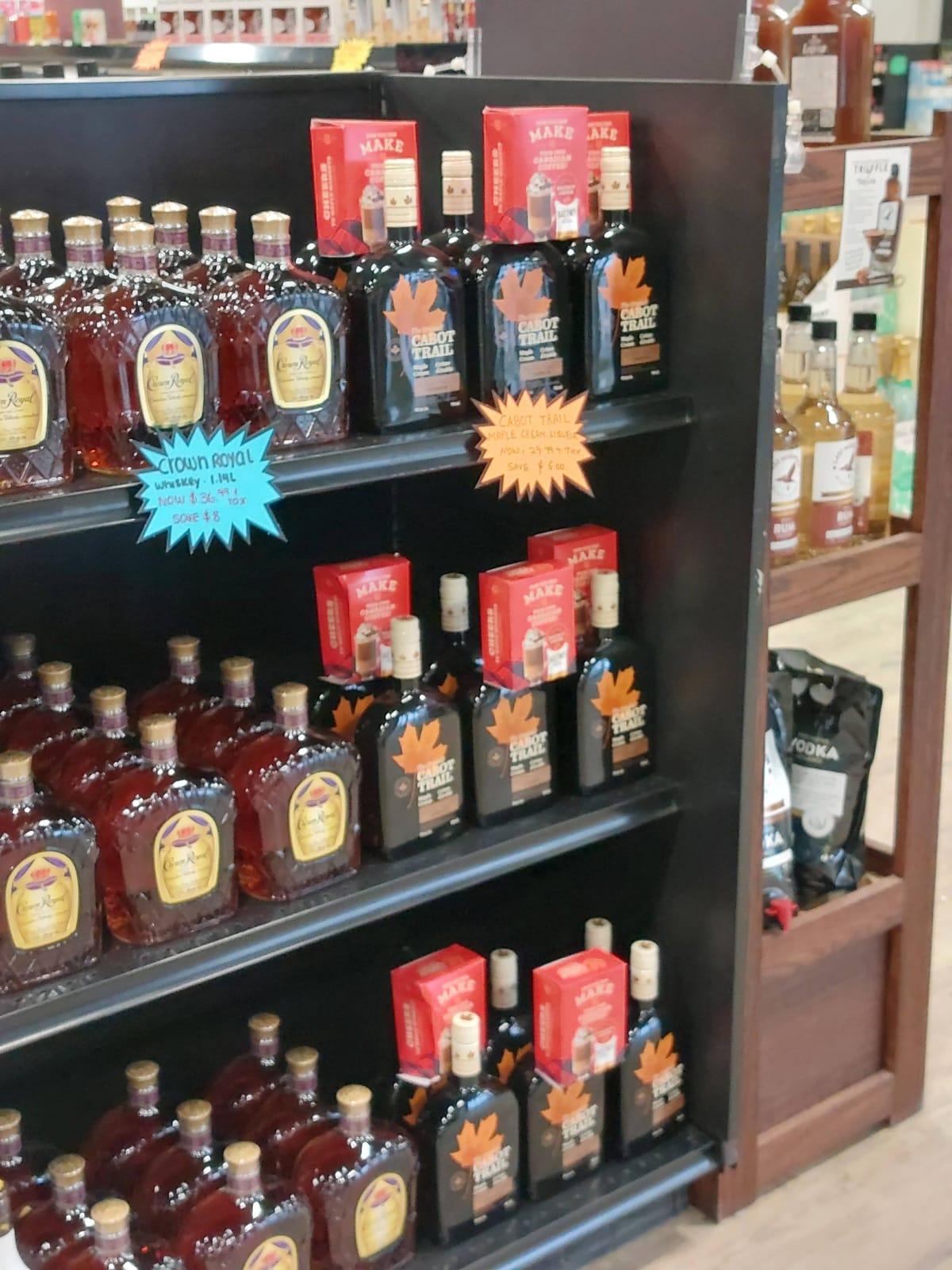 Crown Royal at Systembolaget