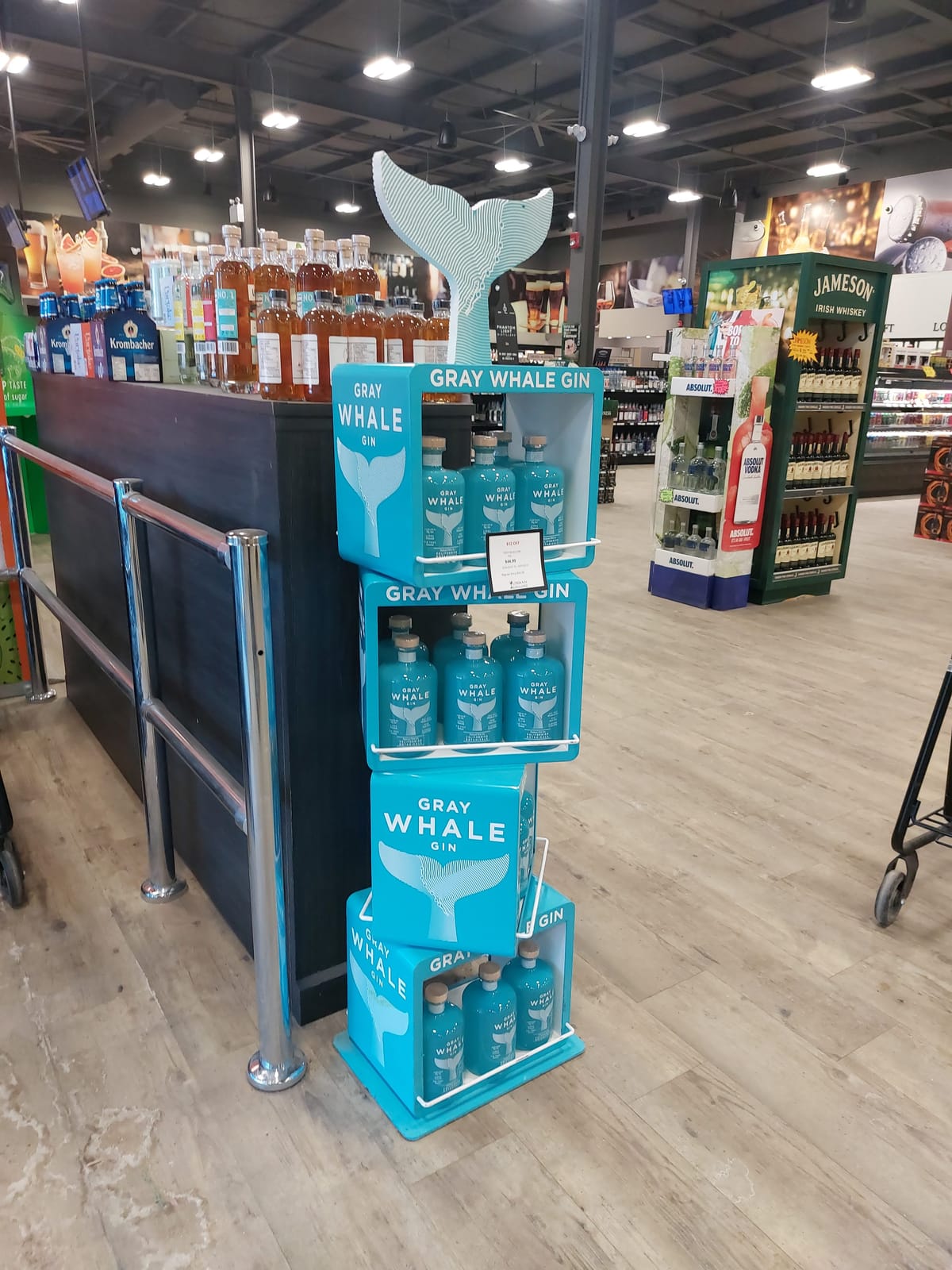 Gray Whale Gin at Safeway