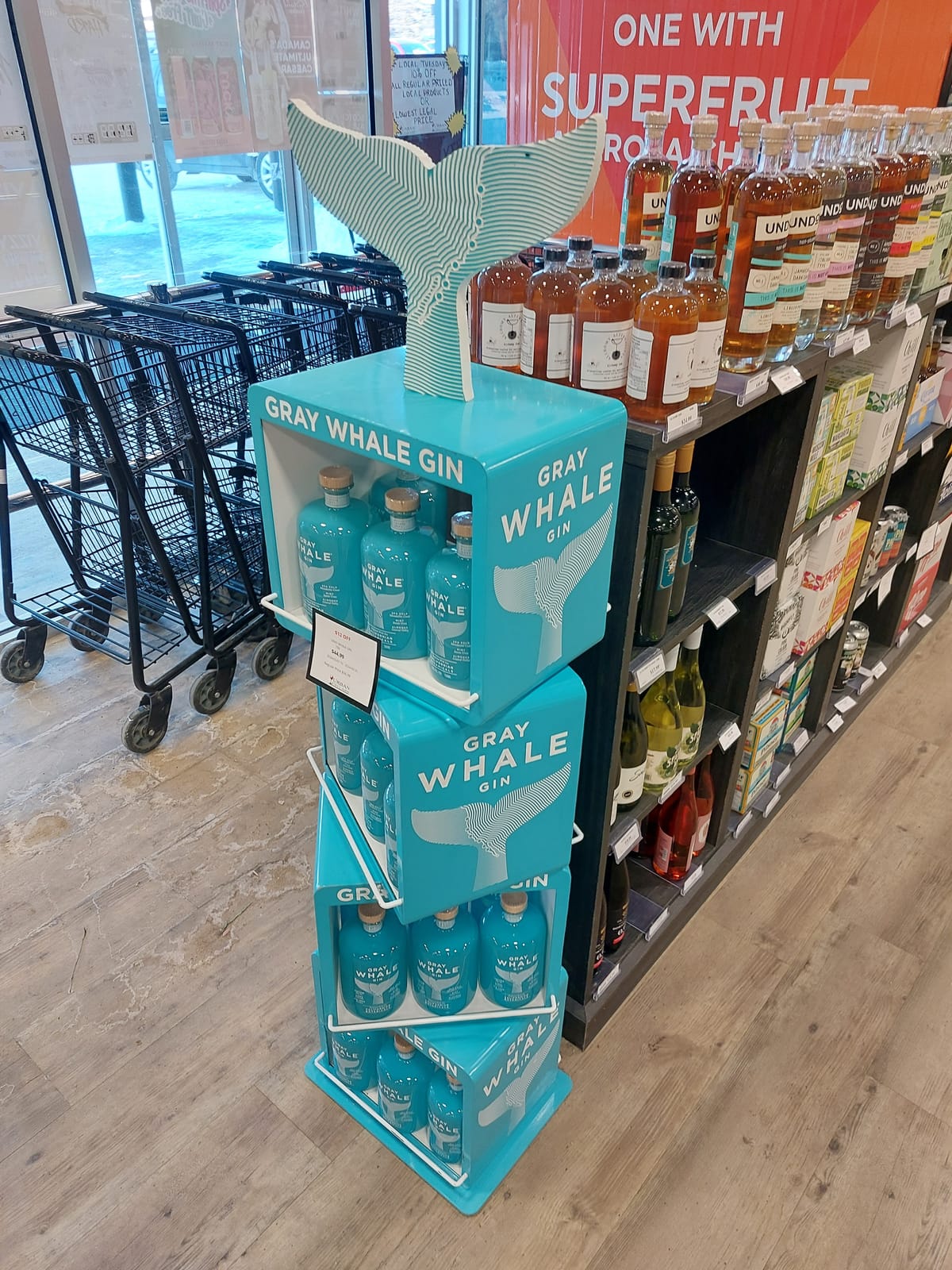 Gray Whale Gin at Binny's