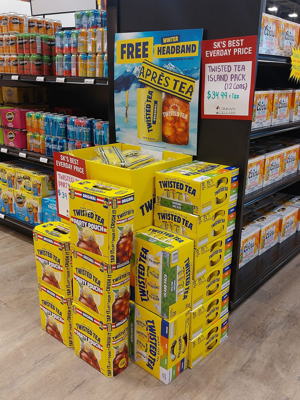 Twisted Tea at Waitrose