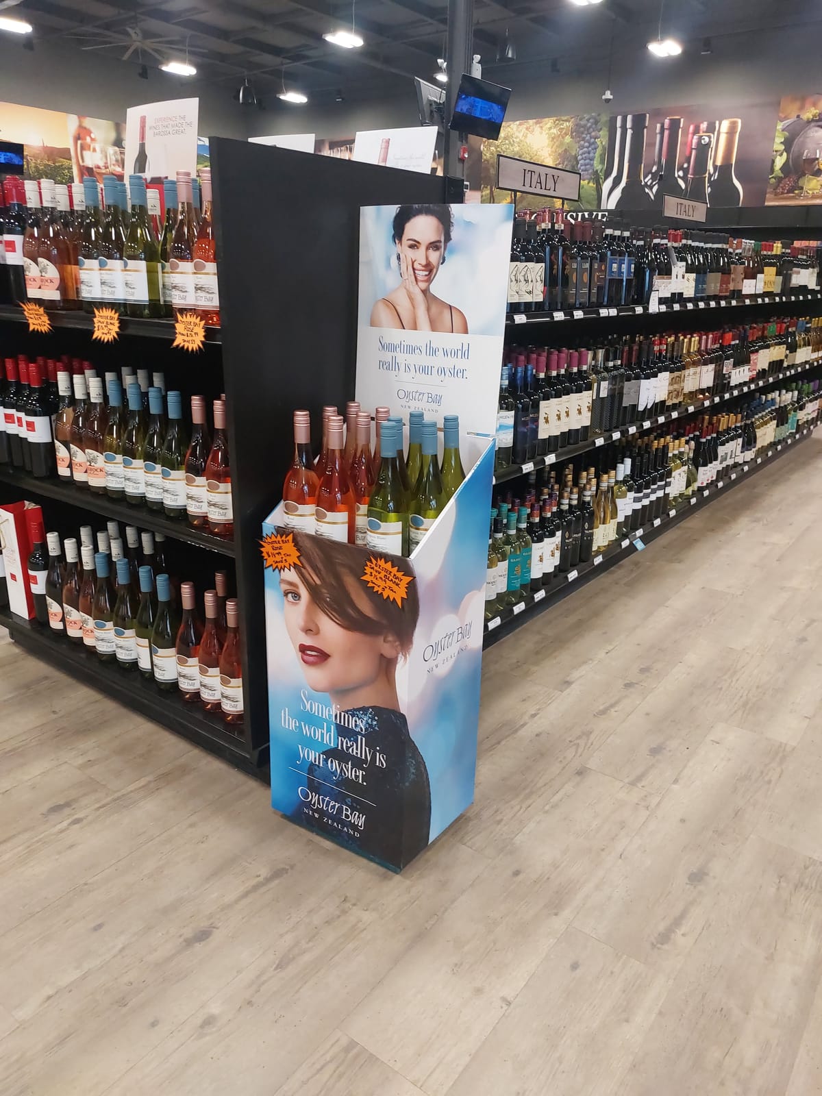 Oyster Bay at Tesco Ireland