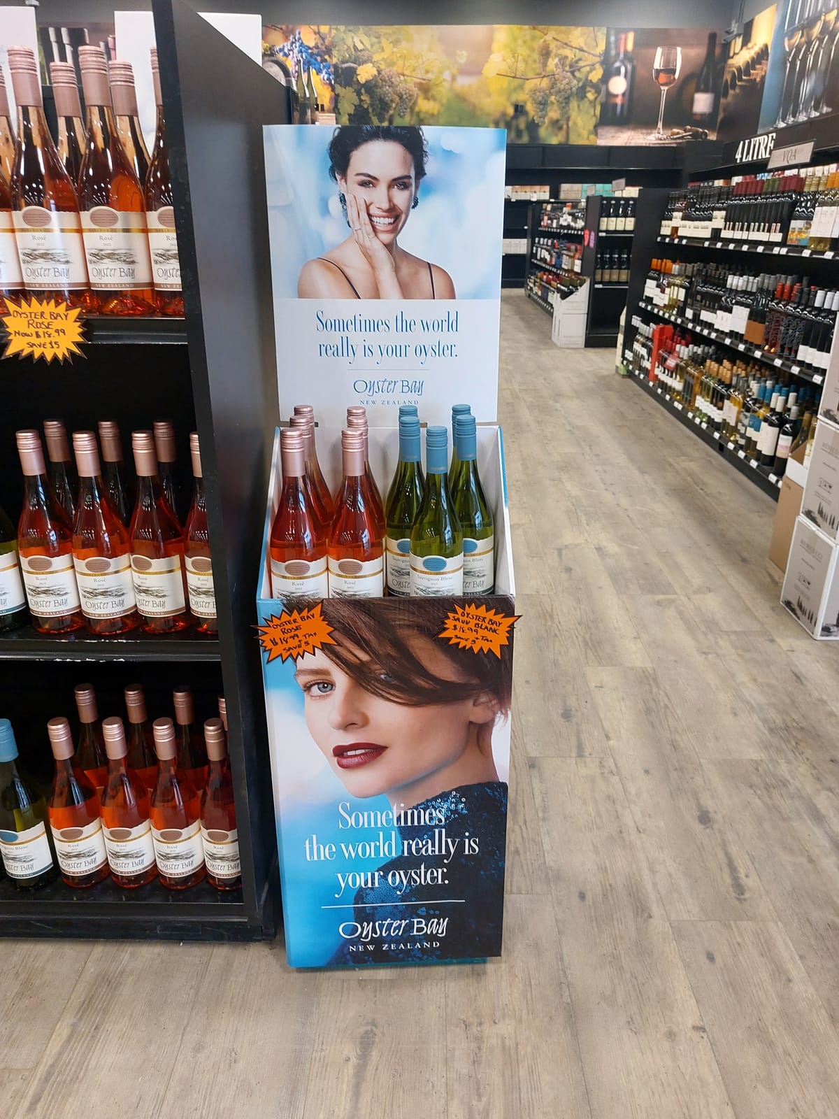 Oyster Bay at Local Wine Shop