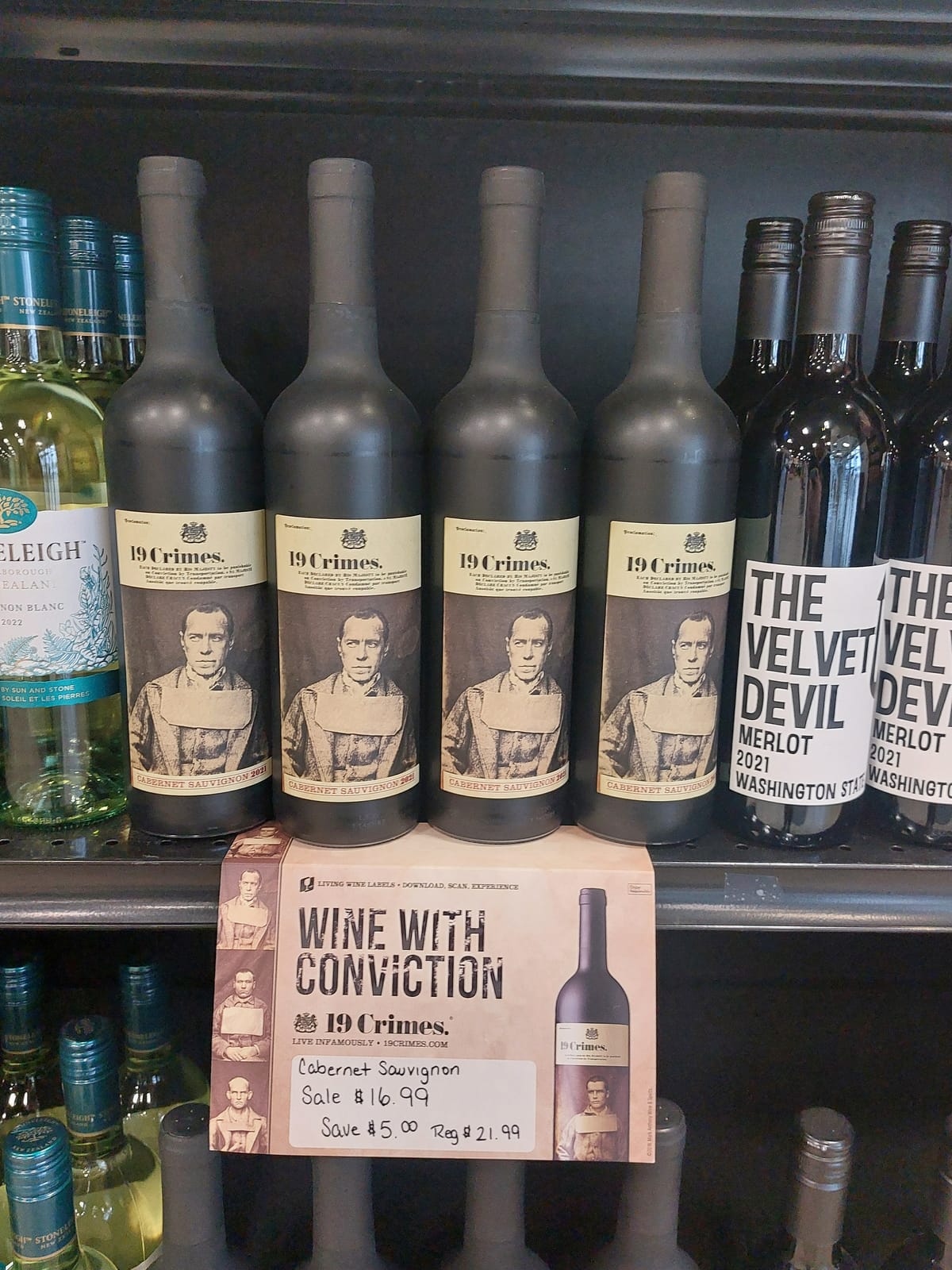 19 Crimes at Local Wine Shop
