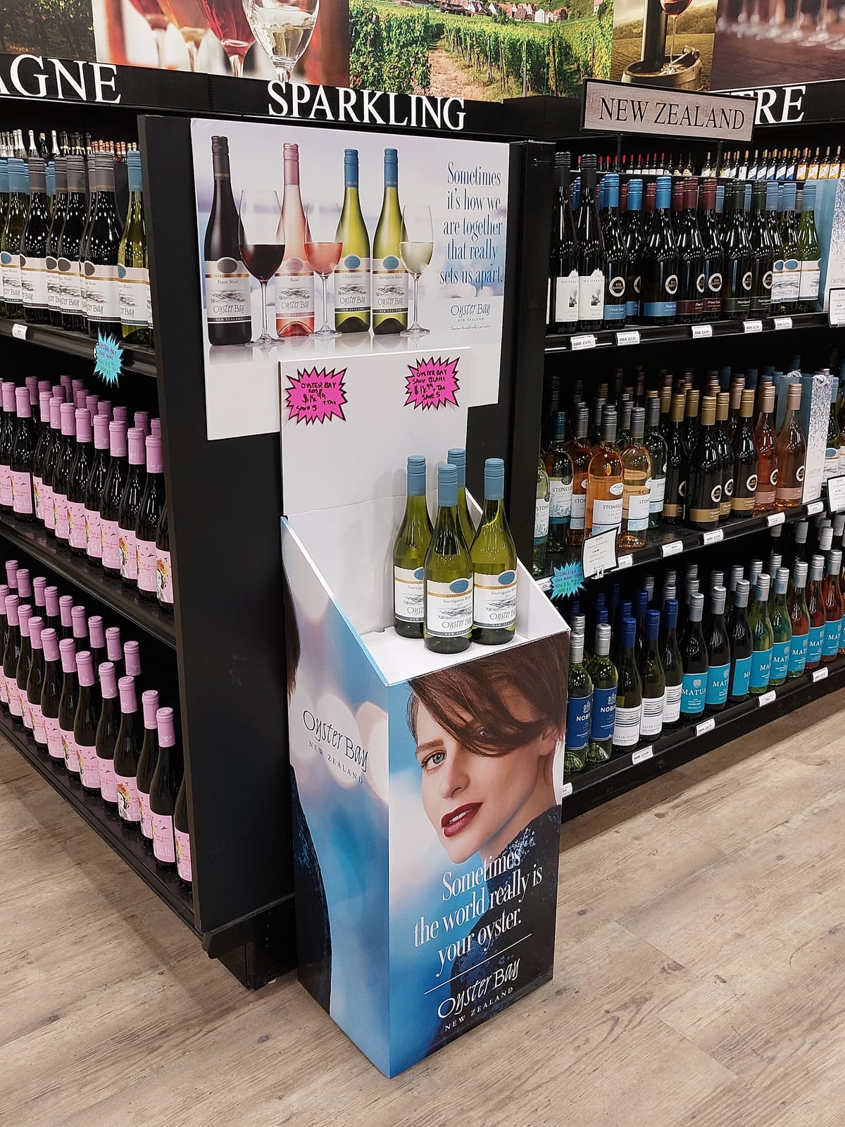 Oyster Bay at Tesco Ireland