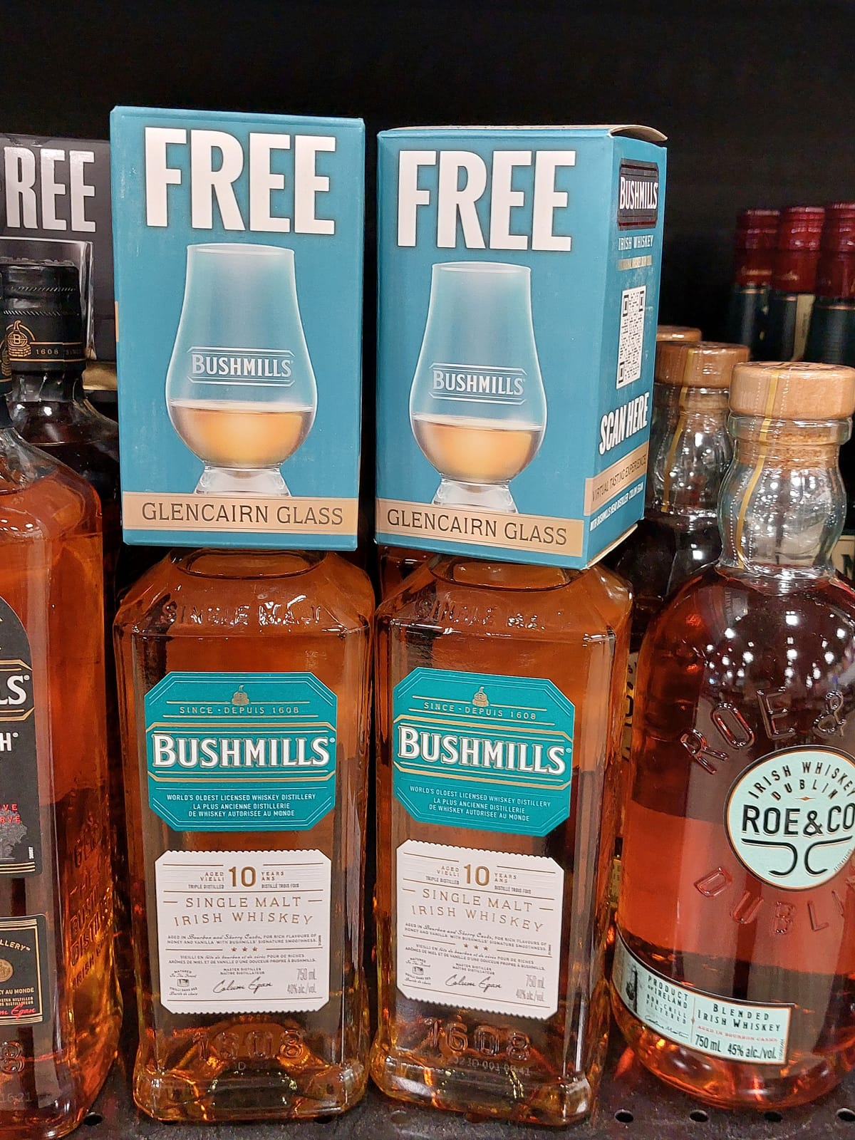 Bushmills at BC Liquor