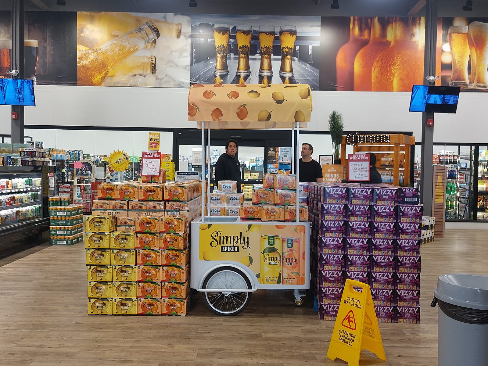Simply Spiked at Safeway