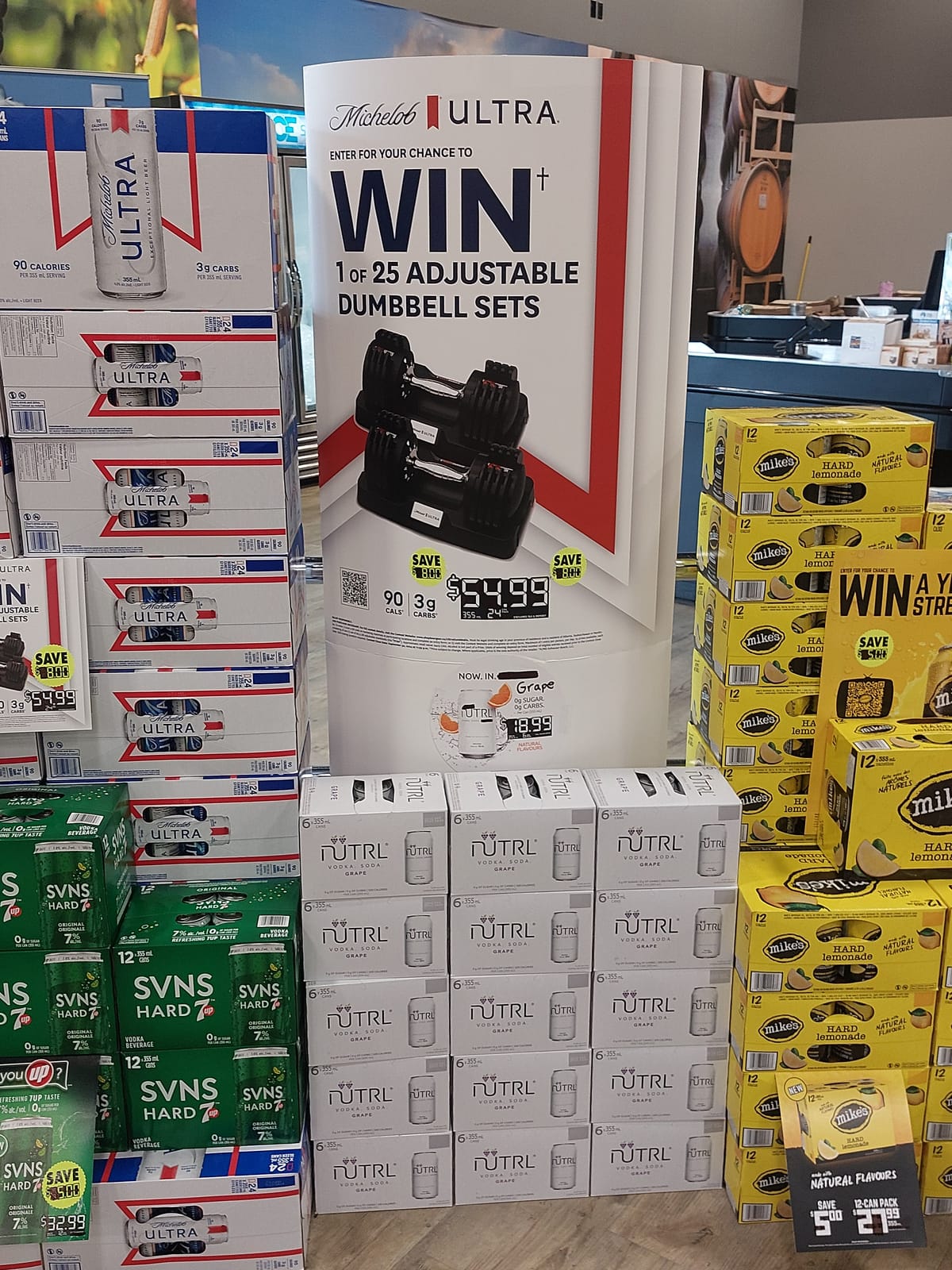 Michelob Ultra at Systembolaget
