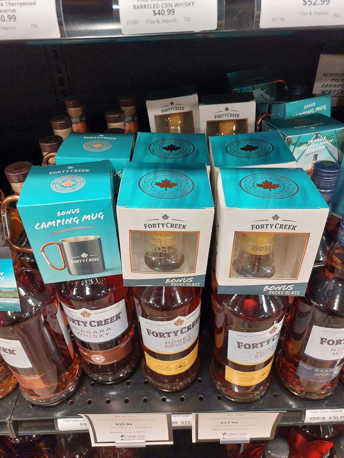 Forty Creek at Total Wine