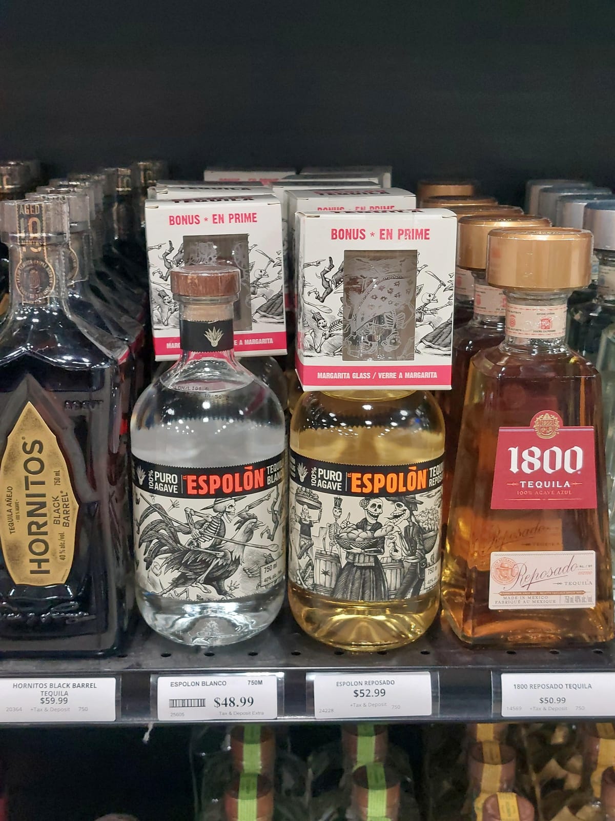 Hornitos at BC Liquor