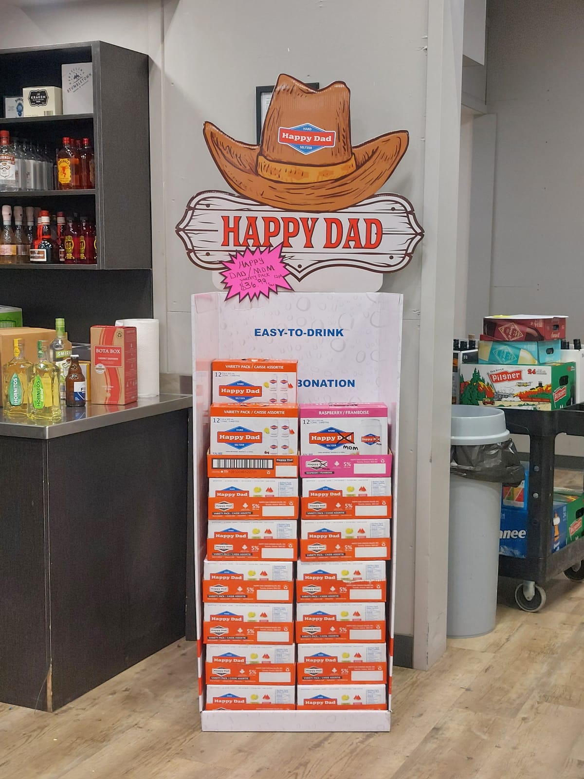 Happy Dad at Target
