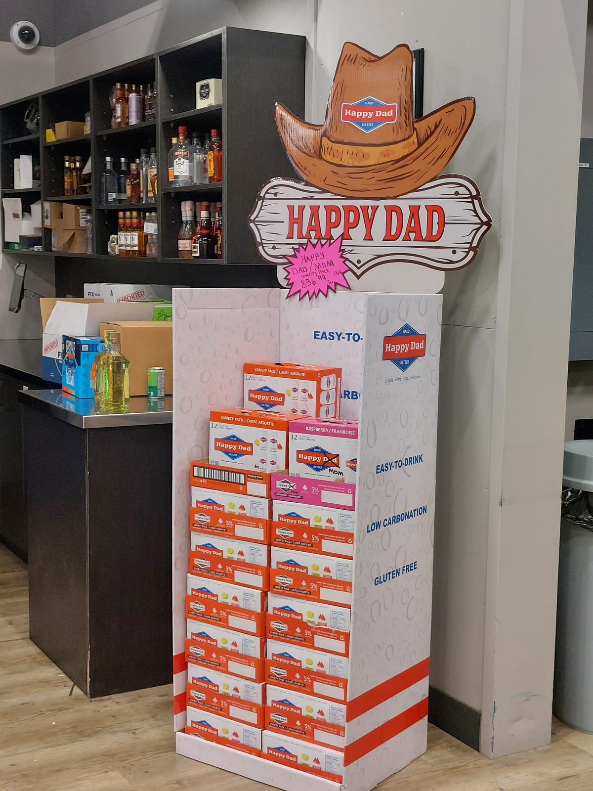 Happy Dad at Safeway