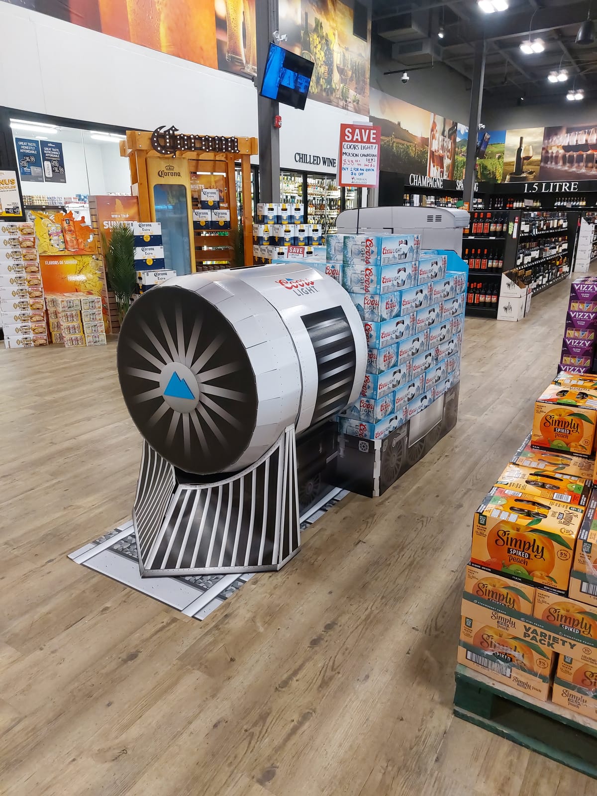 Coors Light at Spec's