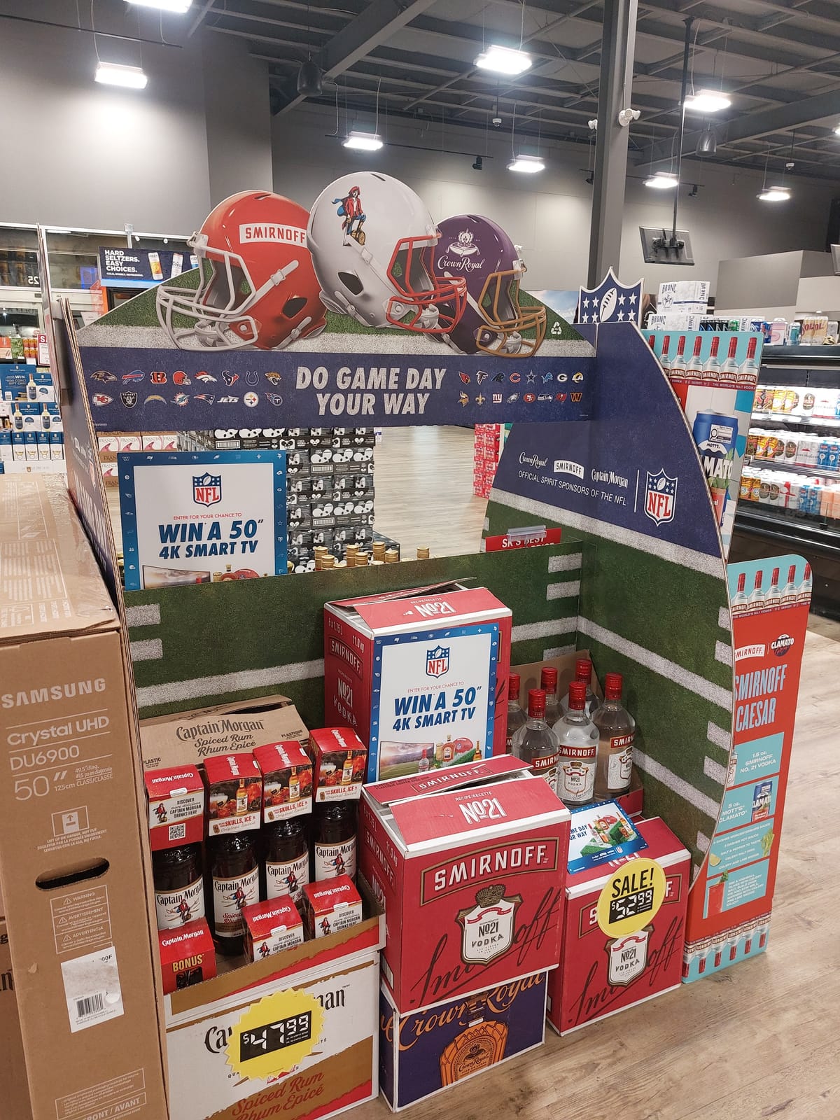 Smirnoff at Systembolaget