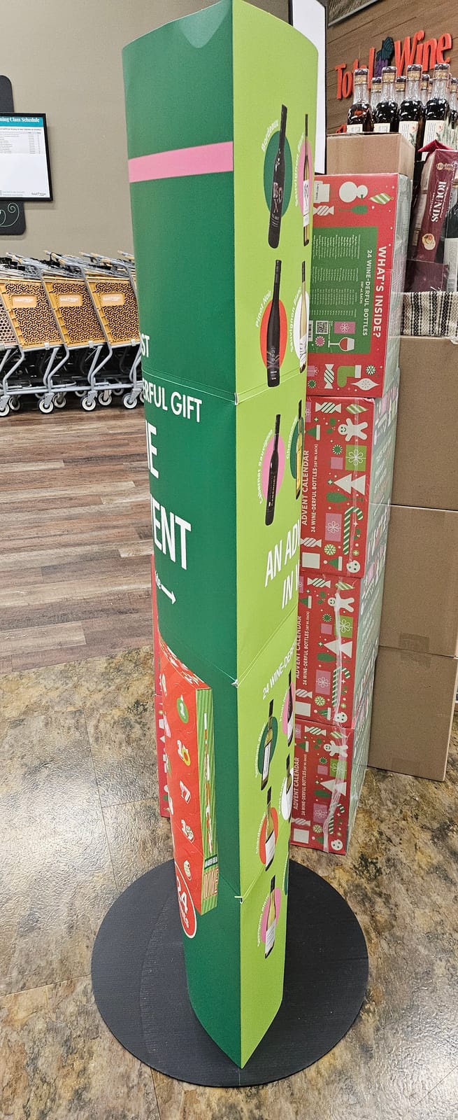 In-store display at LCBO