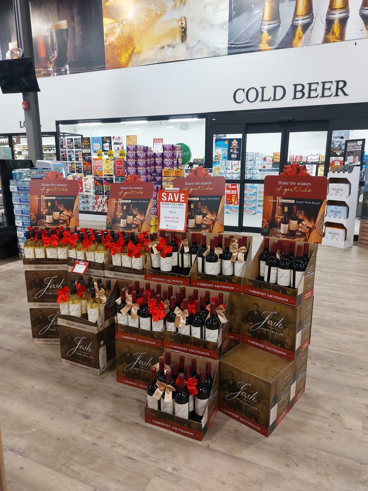 Josh Cellars at Local Wine Shop