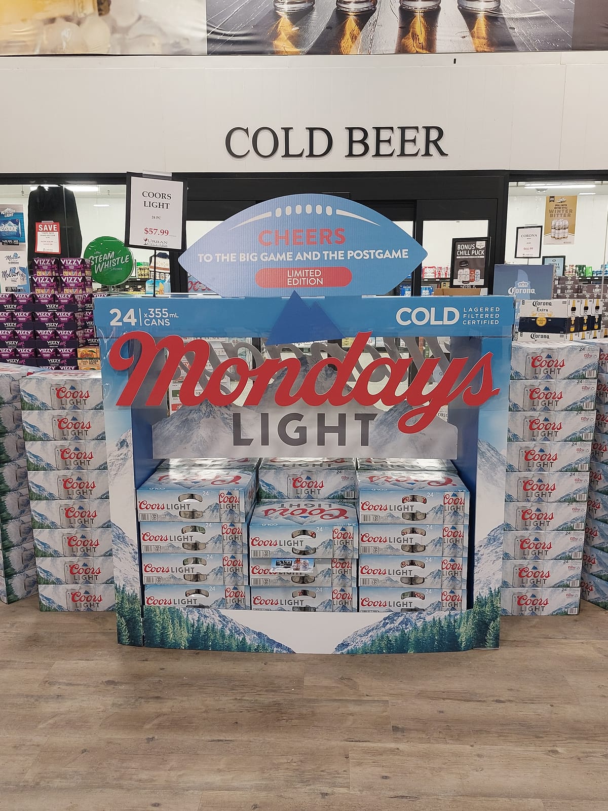 Coors Light at Walmart
