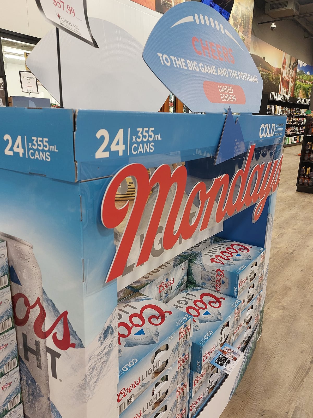 Coors Light at LCBO