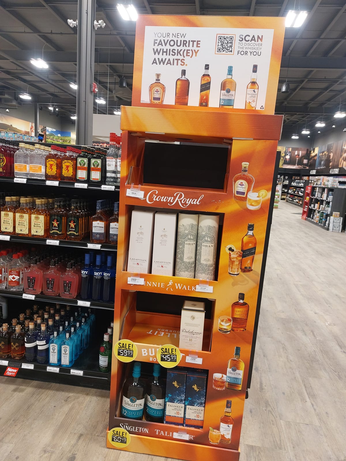 Crown Royal at Systembolaget