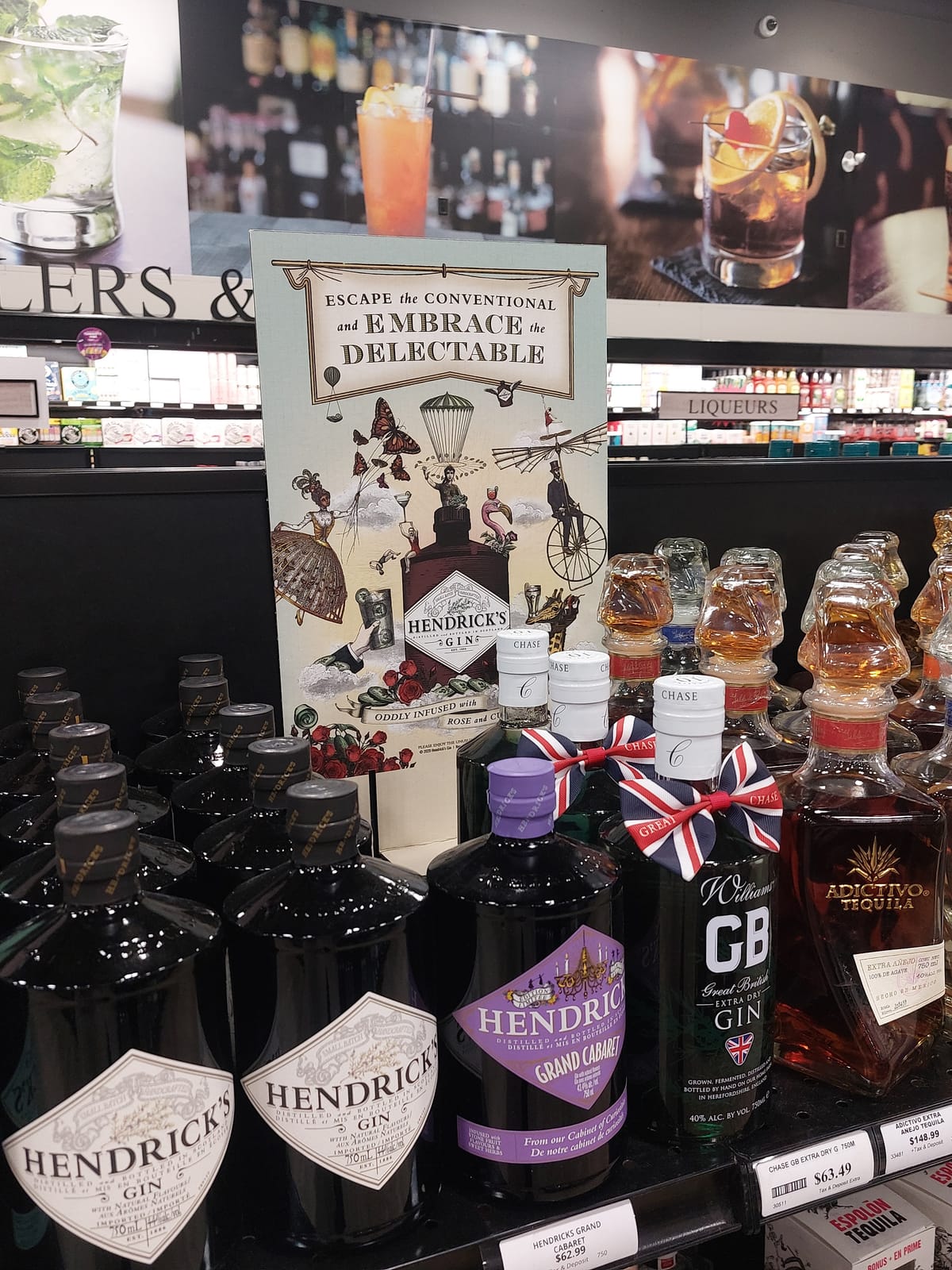 Hendrick's at Safeway