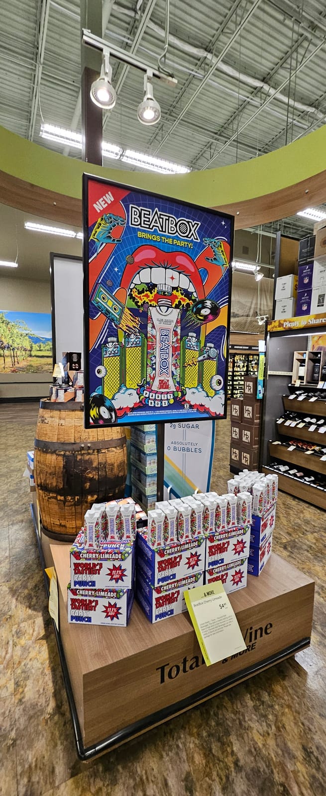 BeatBox at Local Wine Shop