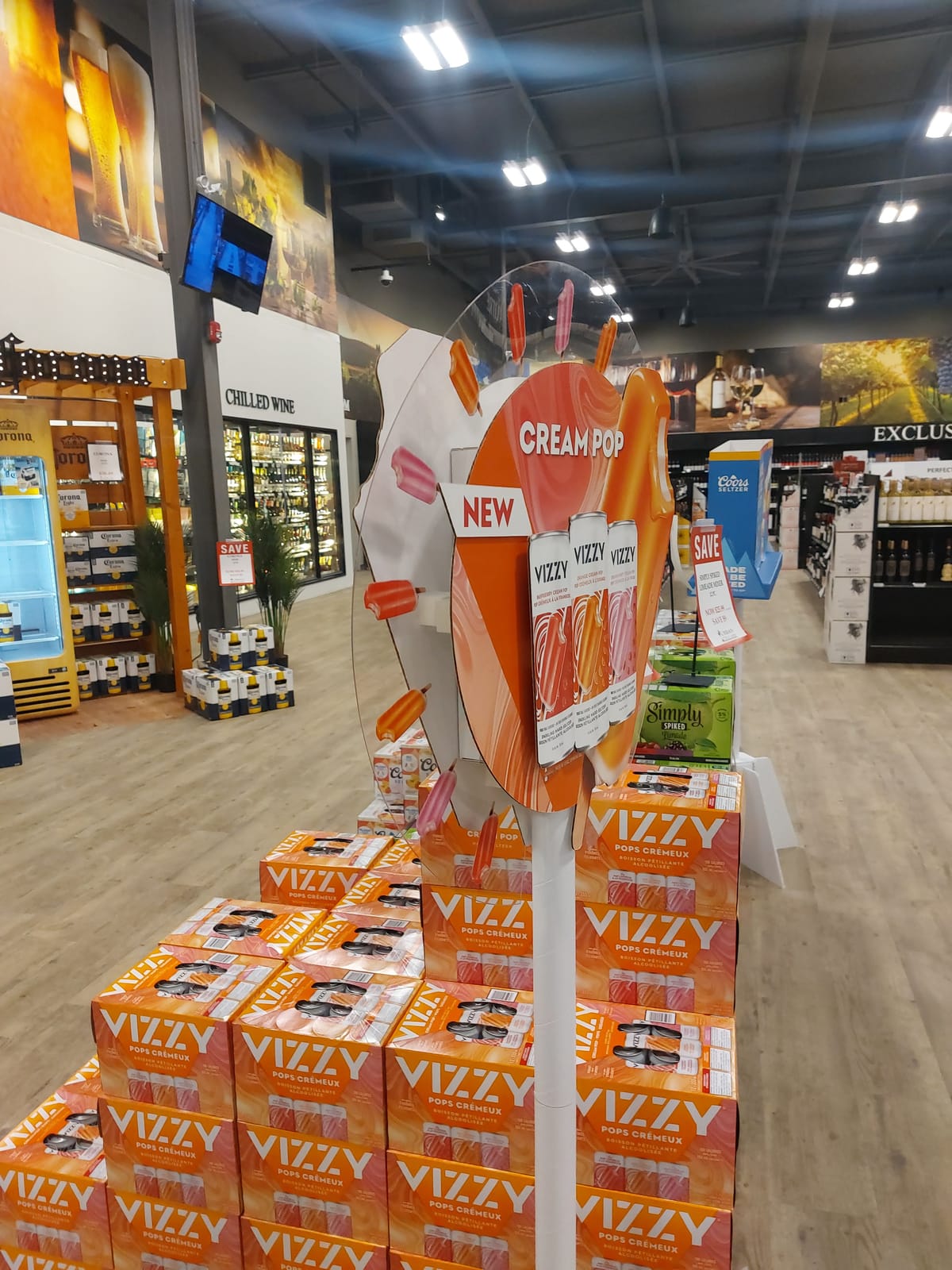 Vizzy at Safeway