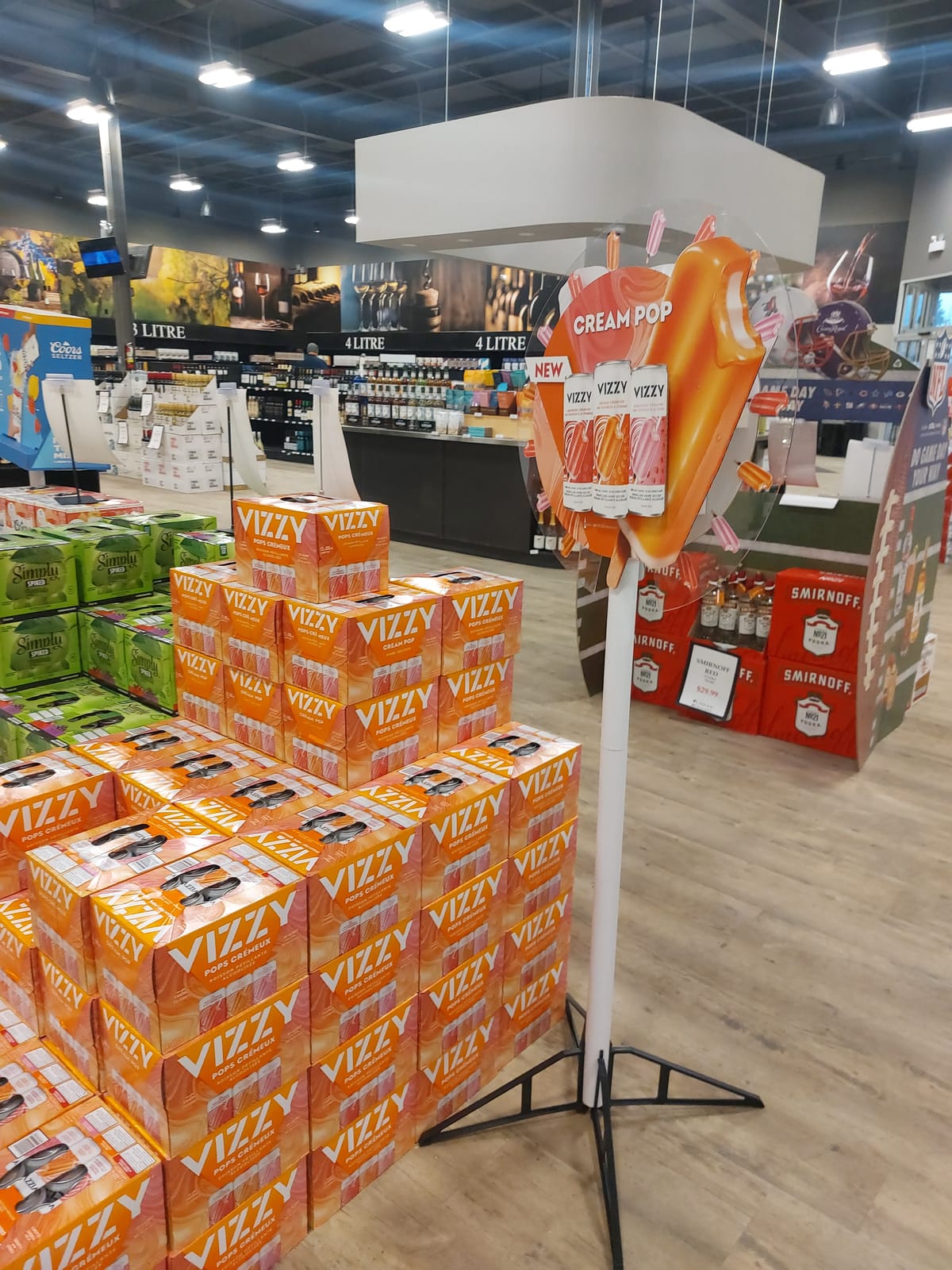 Vizzy at Total Wine