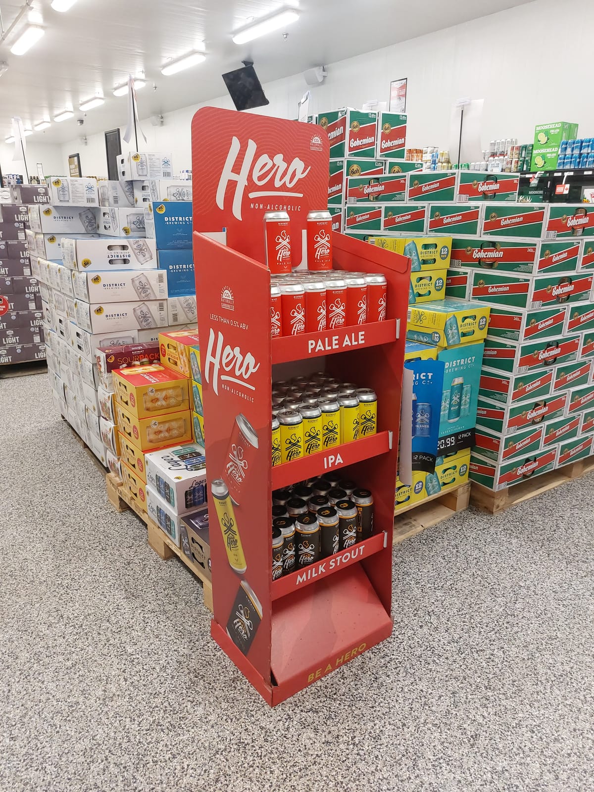 Hero at BC Liquor