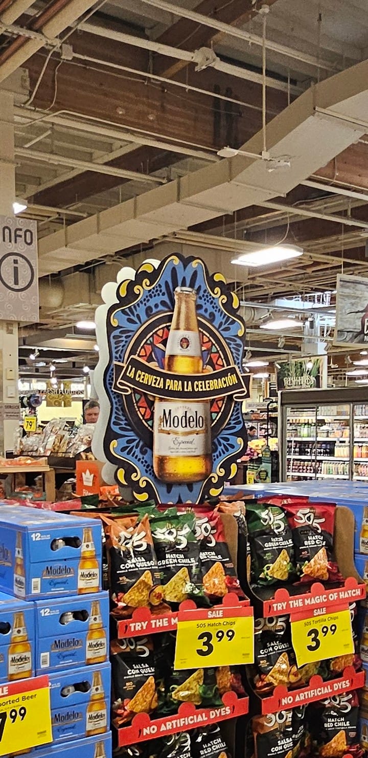 Modelo at Whole Foods