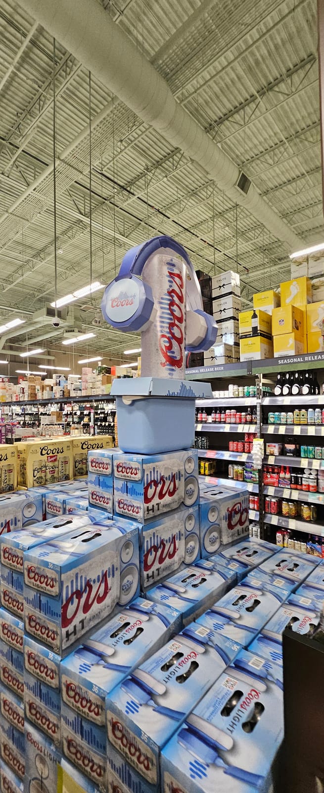 Coors at Local Wine Shop