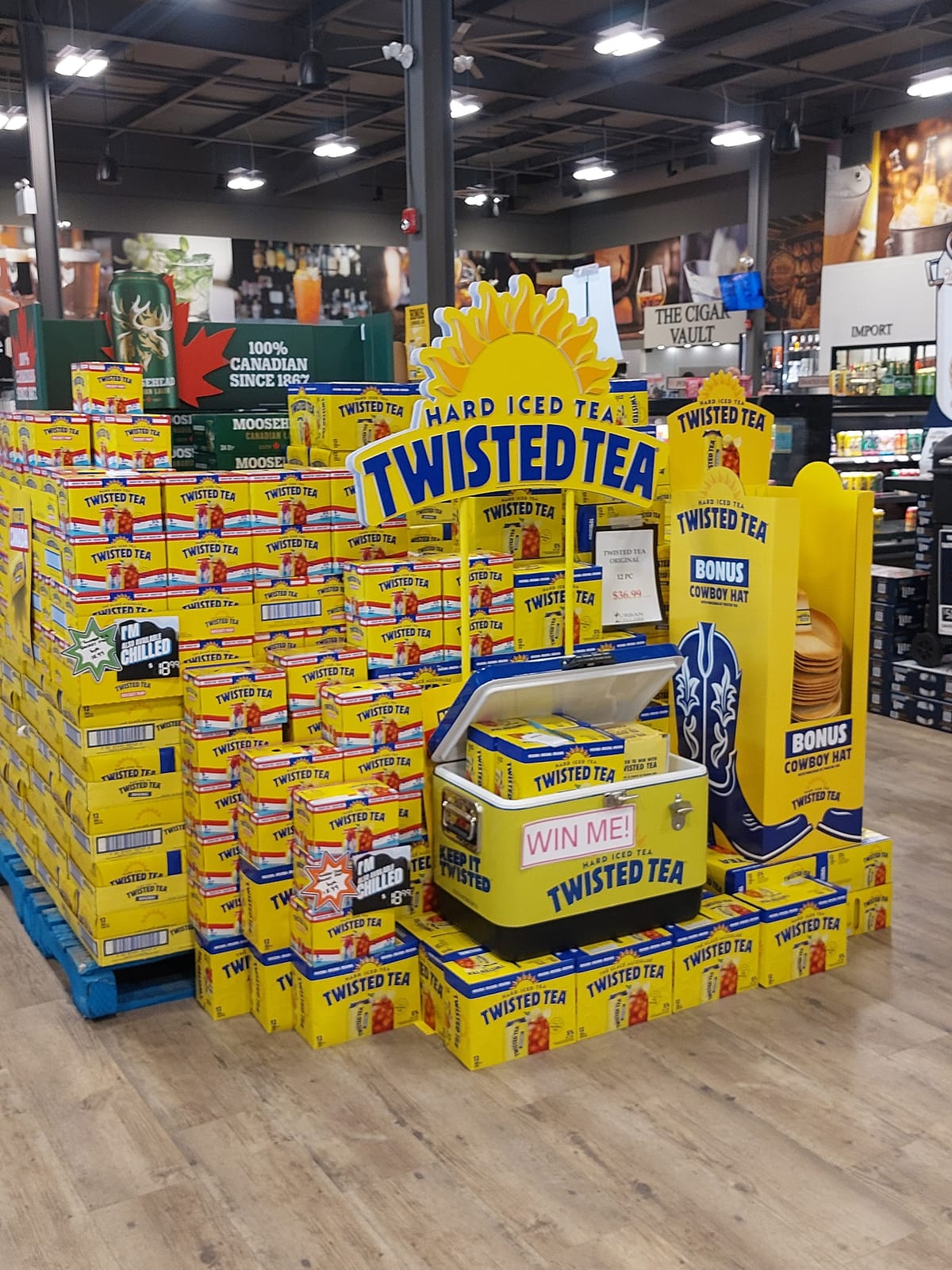 Twisted Tea at Total Wine