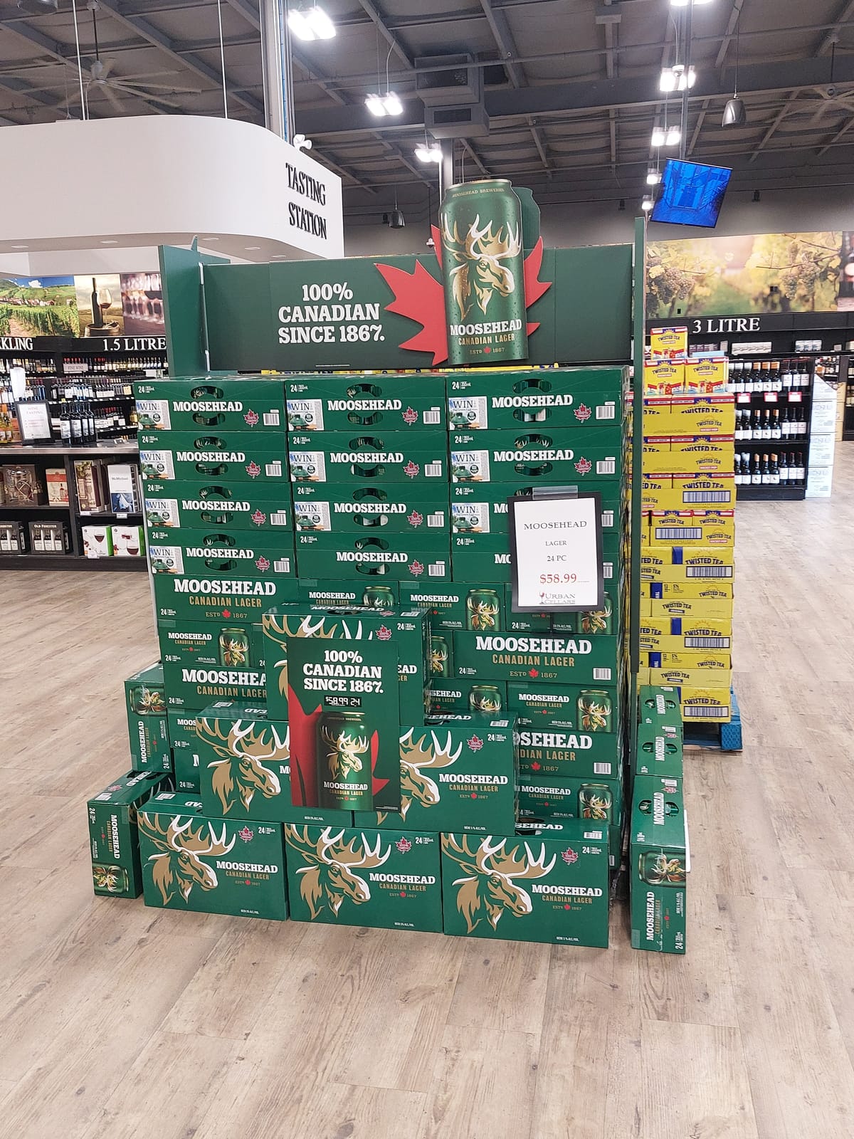 Moosehead at Waitrose