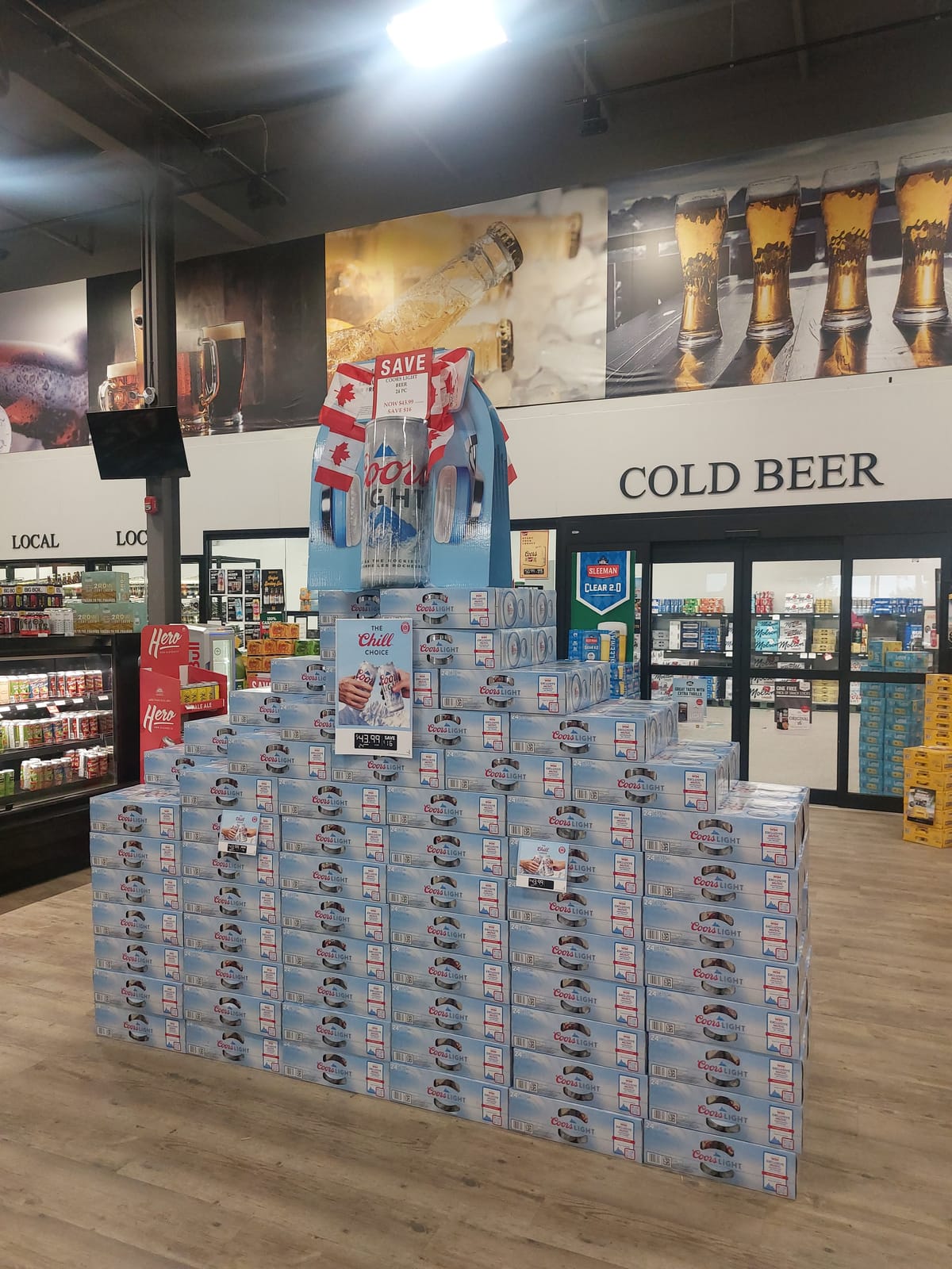Coors Light at LCBO