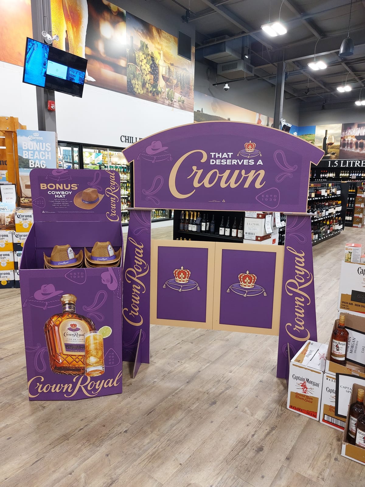 Crown Royal at Local Wine Shop