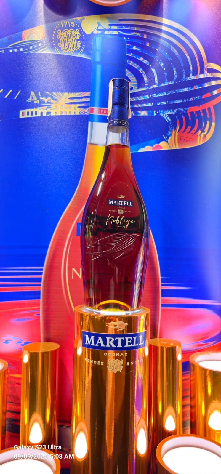 Martell at Binny's