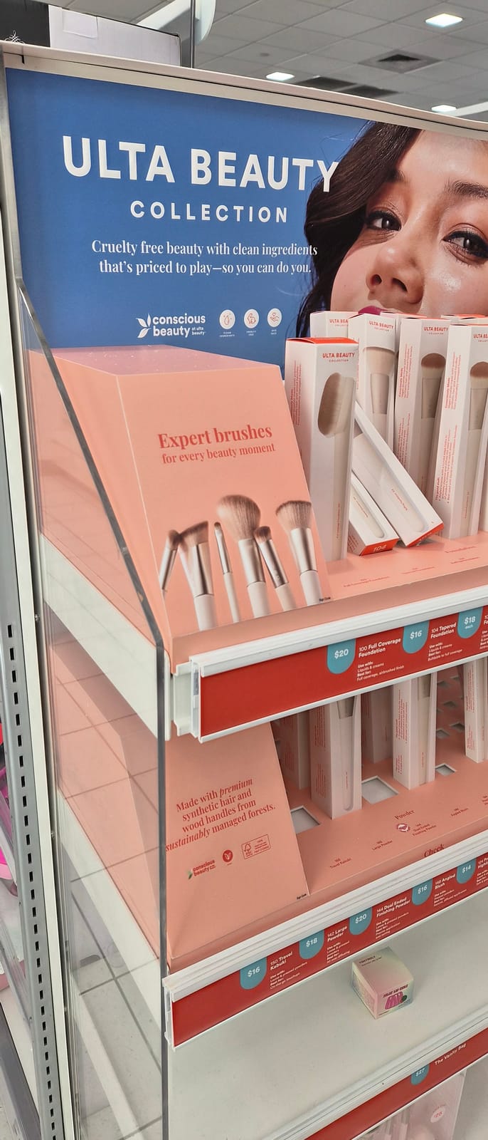 In-store display at Waitrose