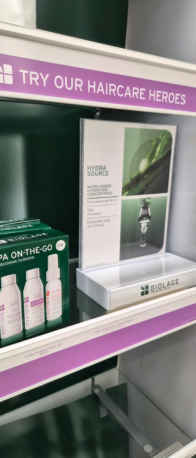 Biolage at Local Wine Shop