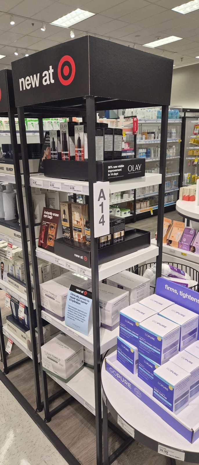 In-store display at SLGA