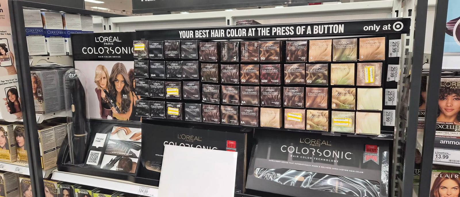 In-store display at Waitrose
