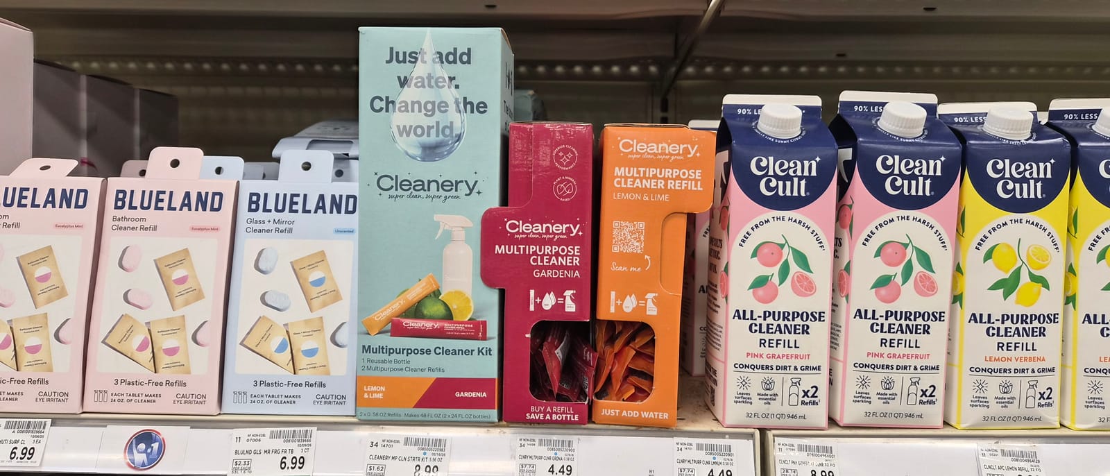 In-store display at Walgreens