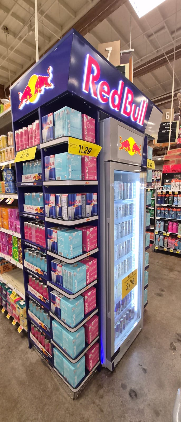 Red Bull at Local Wine Shop