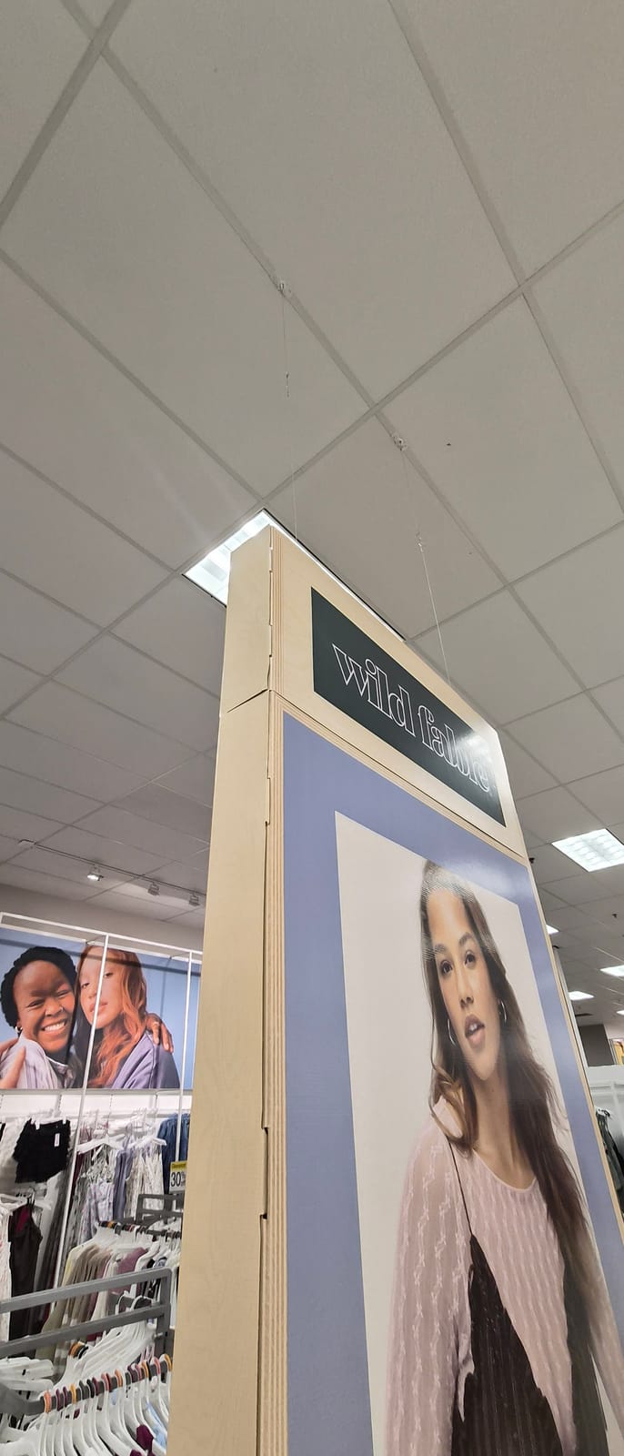 In-store display at Target