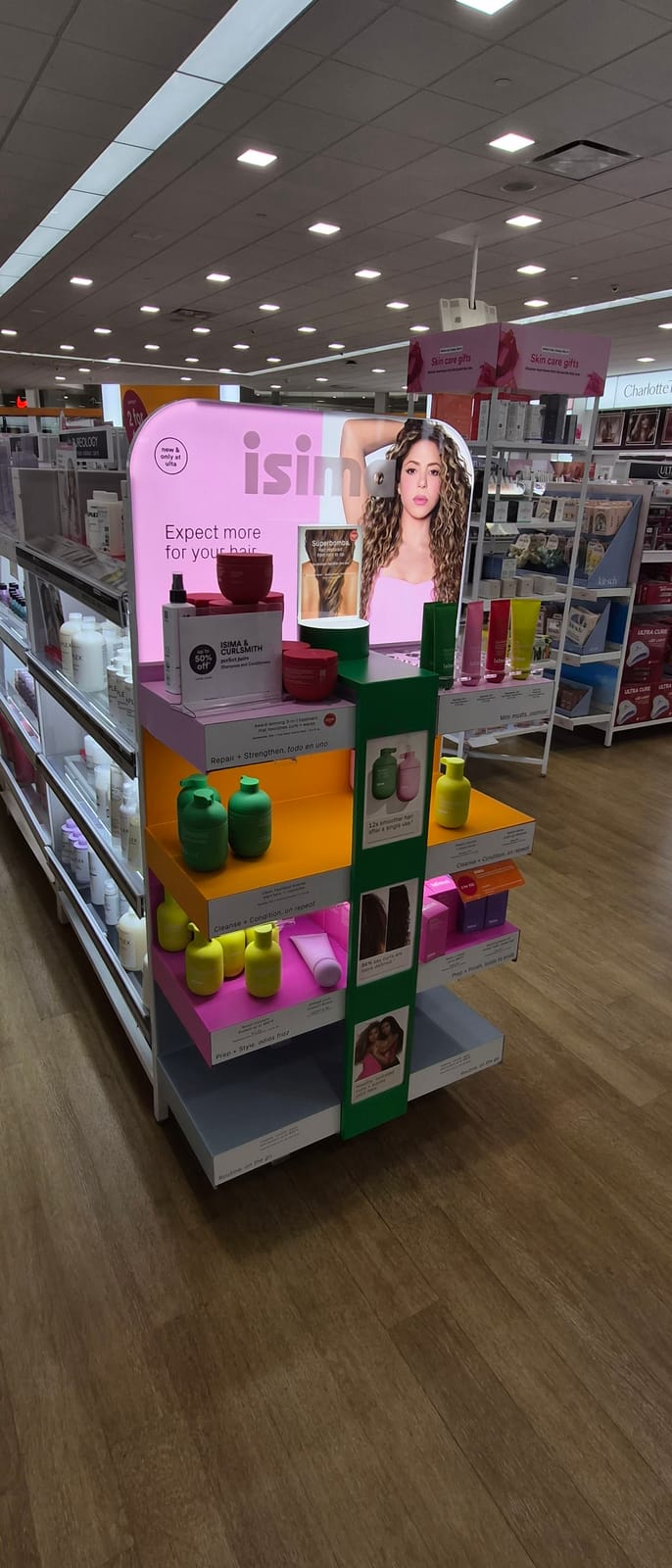 In-store display at Local Wine Shop